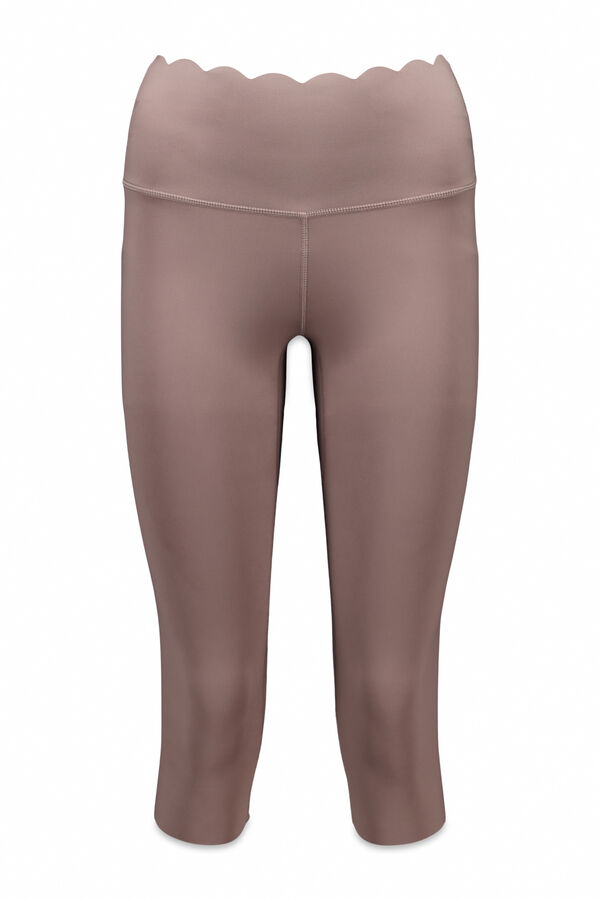 Dash and Stars Legging compressif pirate marron nude