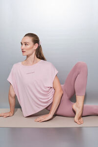 Dash and Stars Pink extra soft fabric T-shirt