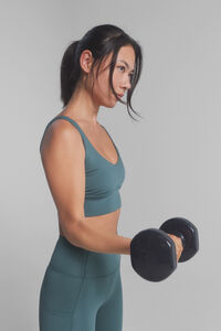 Dash and Stars Soutien-gorge sportif 4D Stretch vert