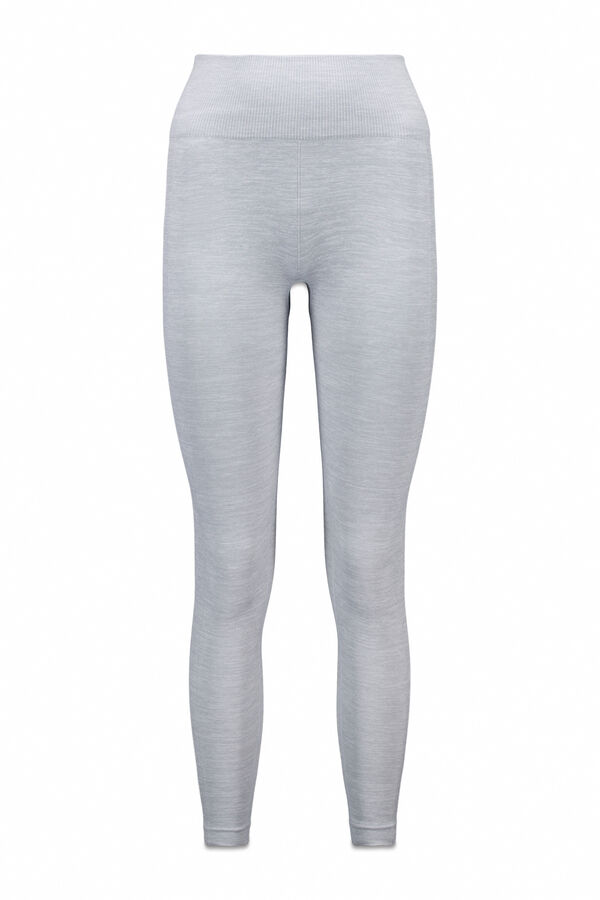 Dash and Stars Leggings largo SEAMLESS COMFORT gris gris