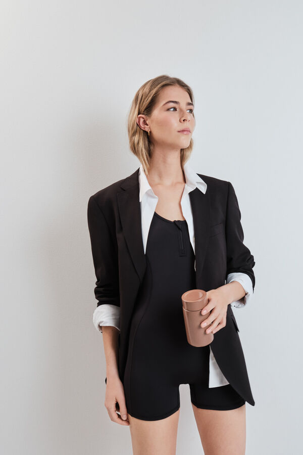 Dash and Stars Mono 4D STRETCH corto negro negro