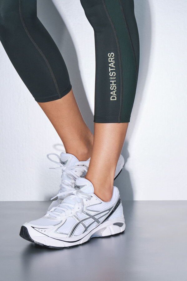 Dash and Stars Legging court vert 4D STRETCH vert