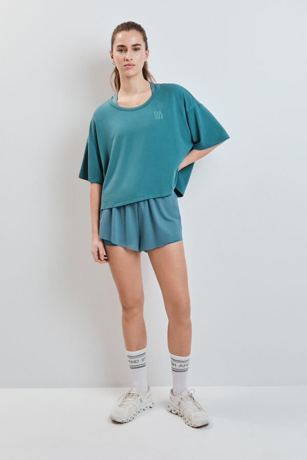 Dash and Stars Green Koszulka z kr&oacute;tkim rękawem bardzo miękka green