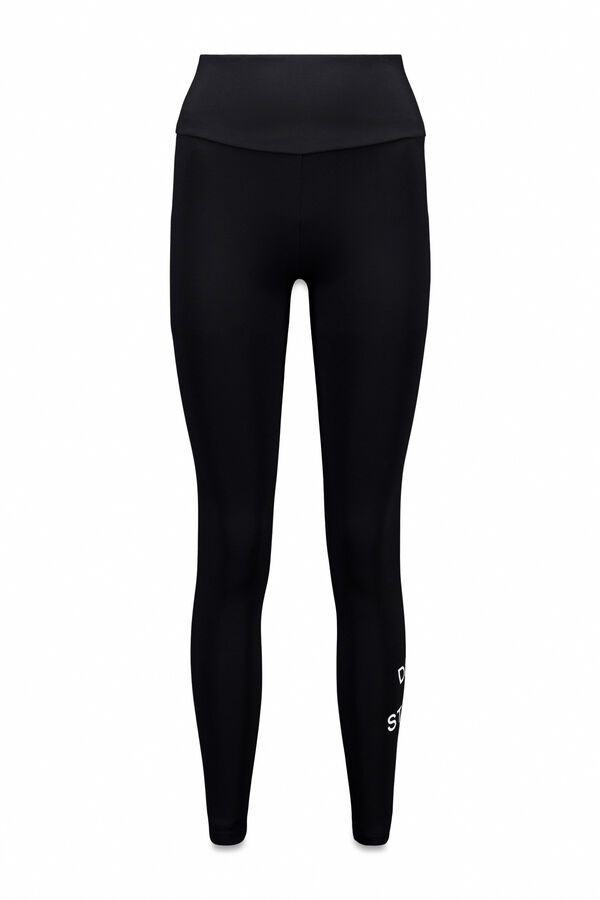 Dash and Stars Long black leggings black