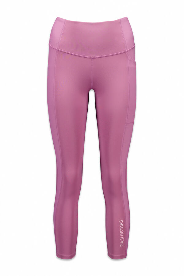 Dash and Stars Legging court rose 4D STRETCH rose