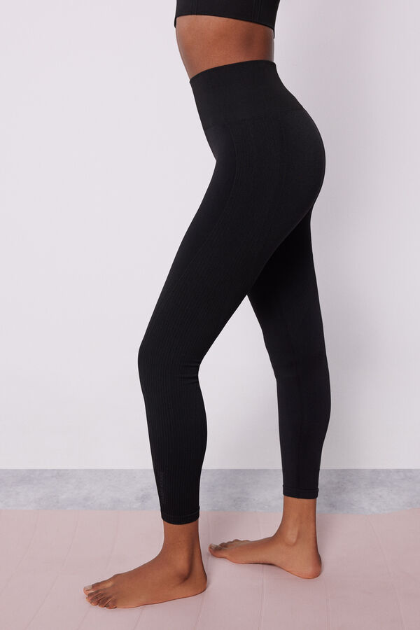 Leggings negros Seamless Comfort  Pantalones deportivos de mujer
