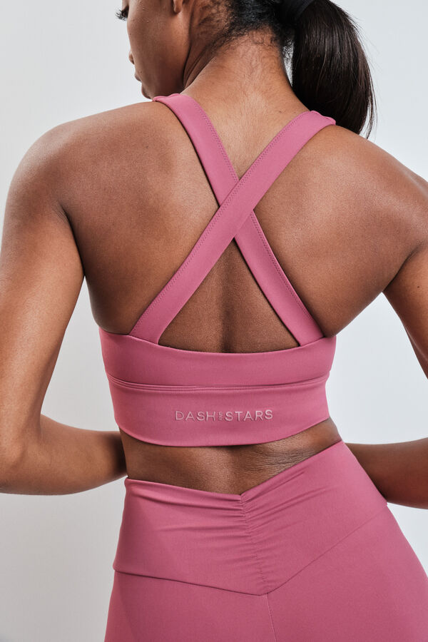 Dash and Stars Sujetador deportivo SOFT MOVE rosa rosa