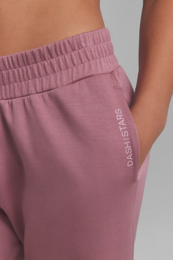 Dash and Stars Pantalón jogger suave rosa. Special colab @ffitcoco rosa