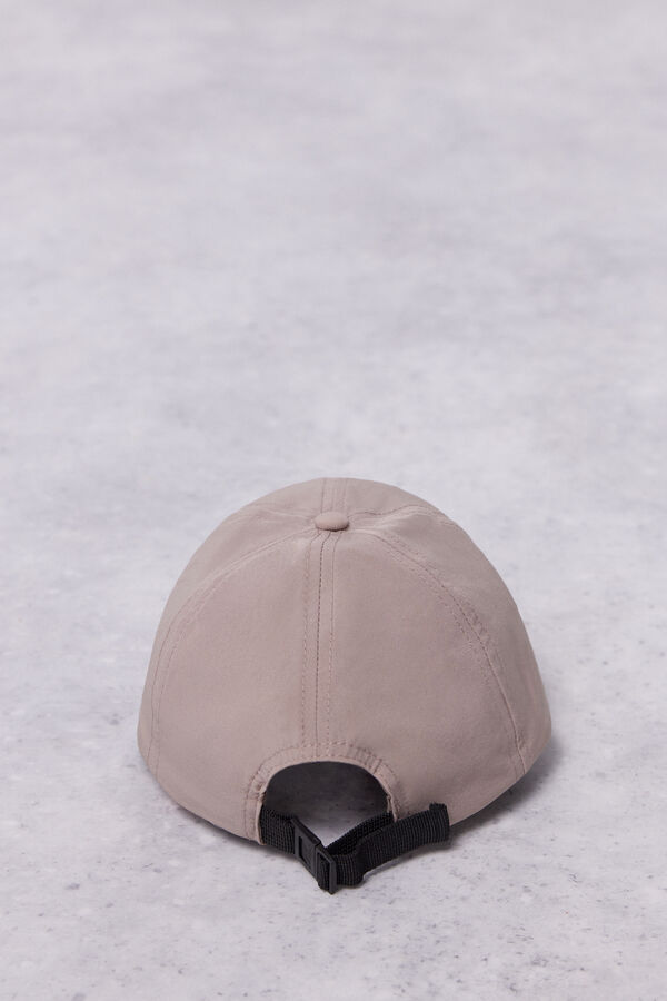 Dash and Stars Brown ultralight technical cap nude