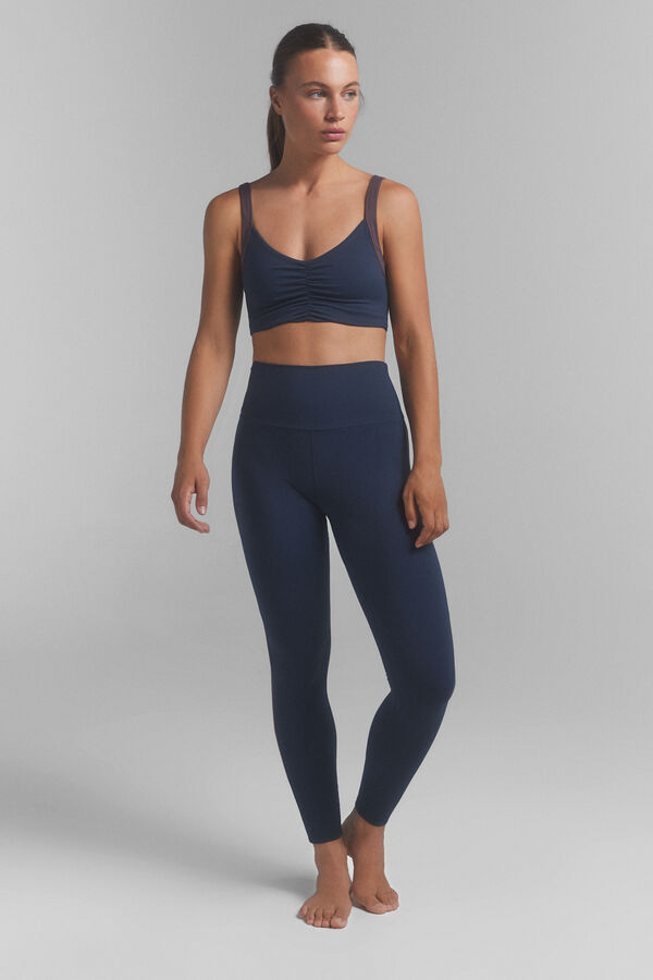 Dash and Stars SOFT MOVE blue sports bra. Special collaboration @ffitcoco blue