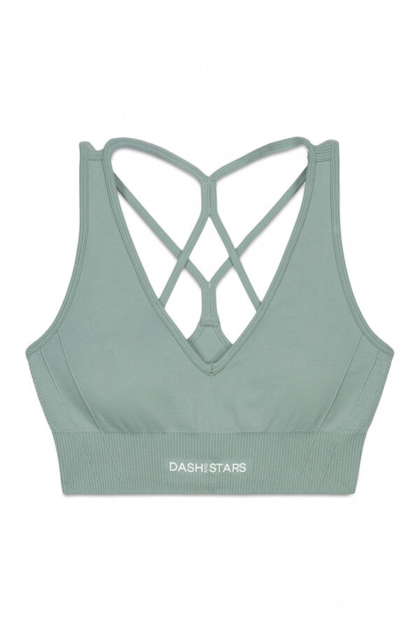 Dash and Stars Sujetador deportivo SEAMLESS COMFORT verde verde