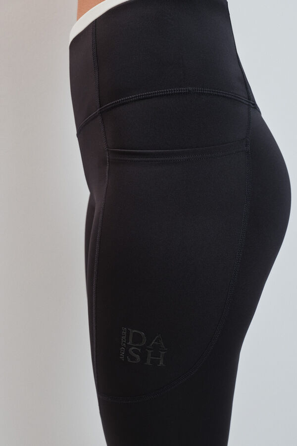 Dash and Stars Black 4D STRETCH leggings black