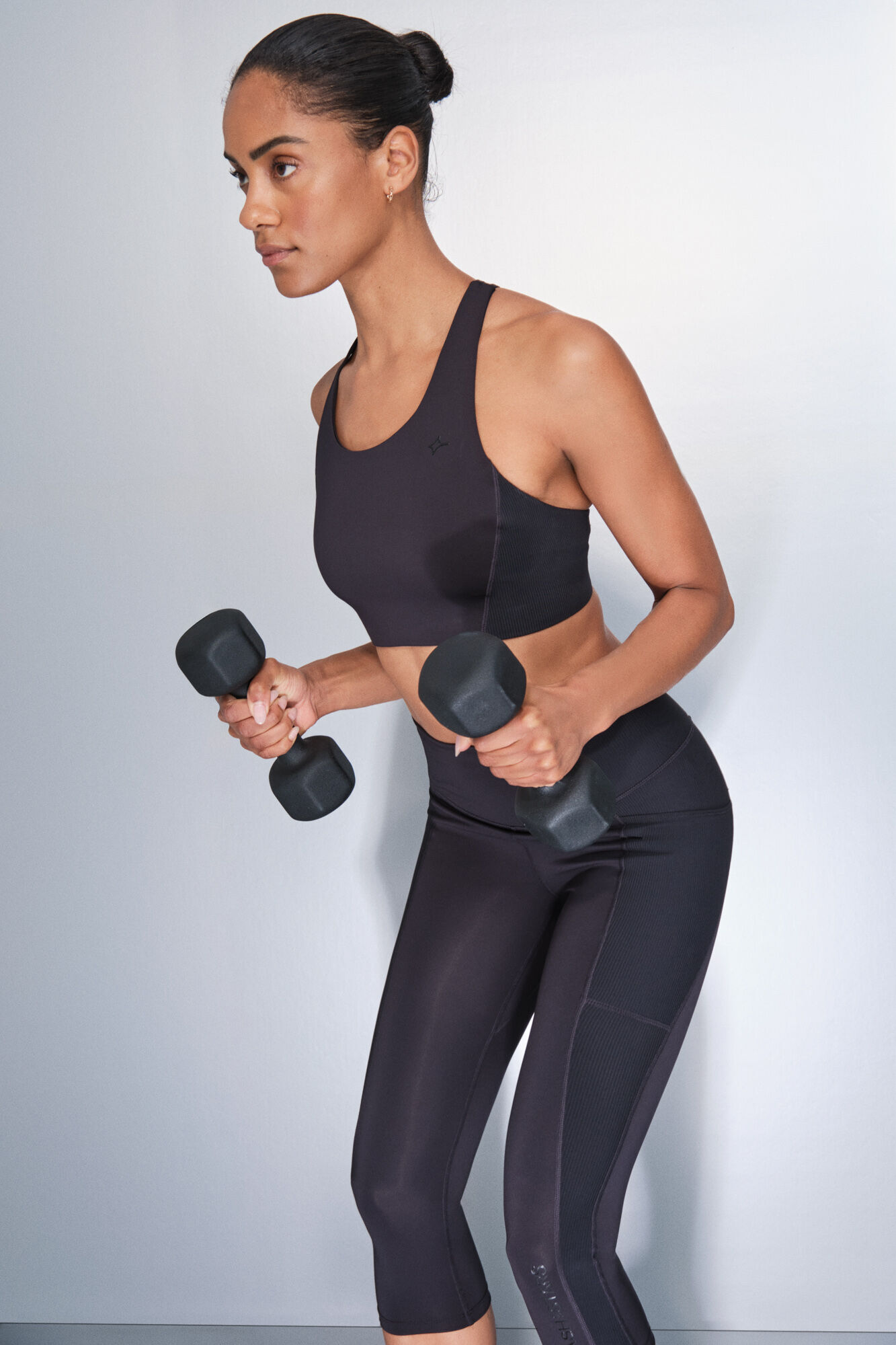 Dash and Stars Leggings pretas 4D STRETCH pirata