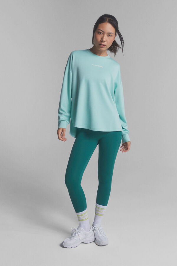 Dash and Stars Green soft feel sweatshirt green