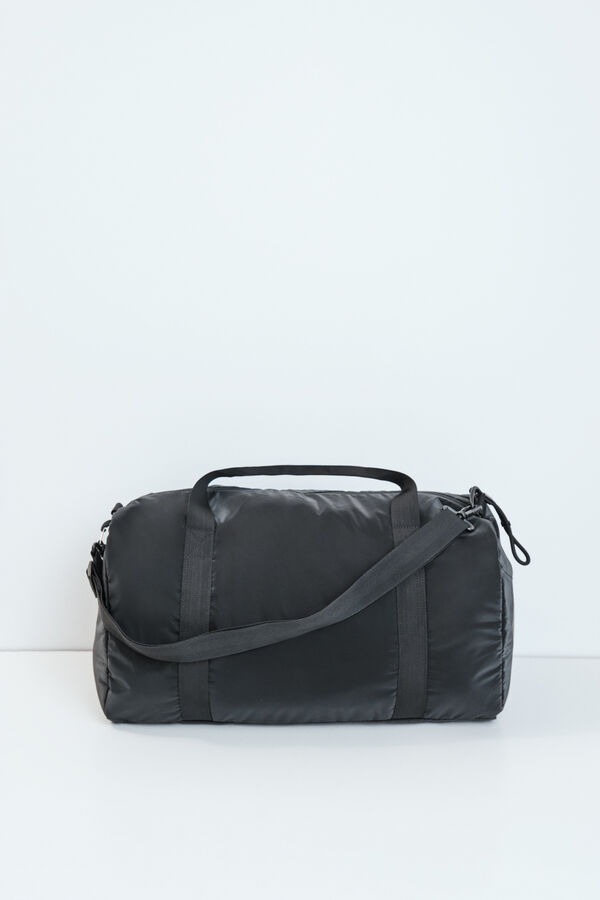 Dash and Stars Black duffle sports bag black
