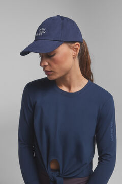 Dash and Stars Casquette logo brodé bleu. Collaboration spéciale @ffitcoco bleu