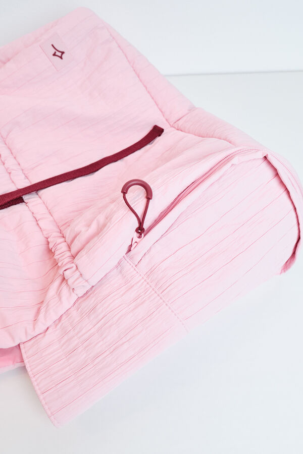 Dash and Stars Pink nylon sports bag pink