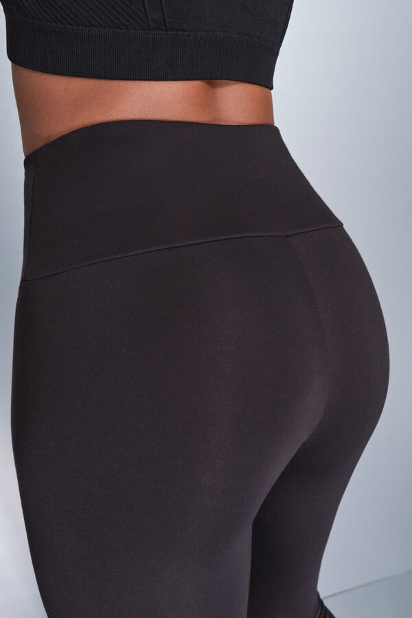 Dash and Stars Long black leggings black