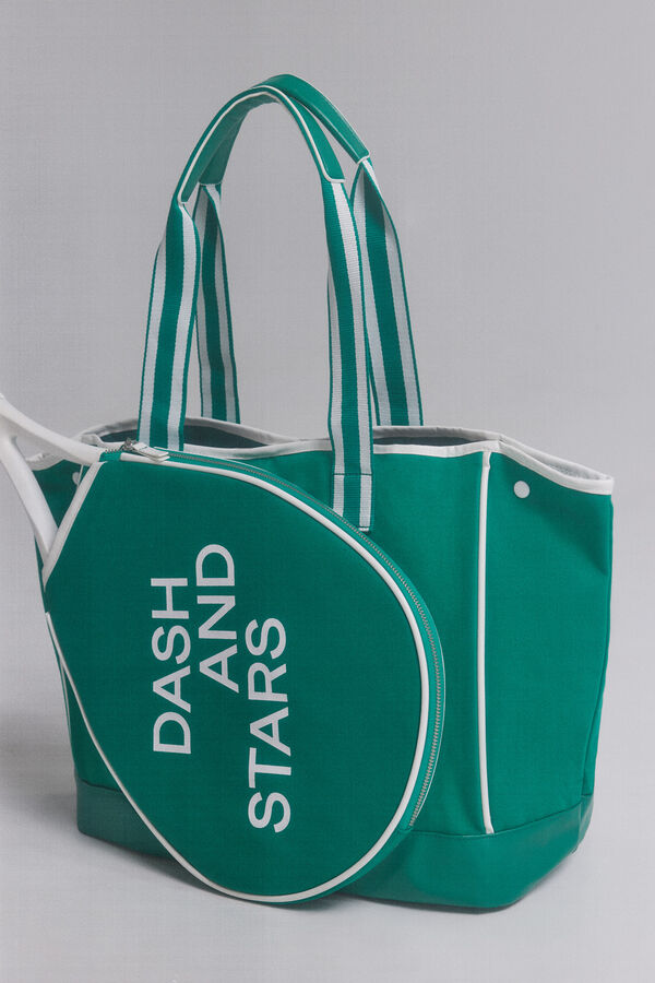 Dash and Stars Bolso tote pádel verde verde