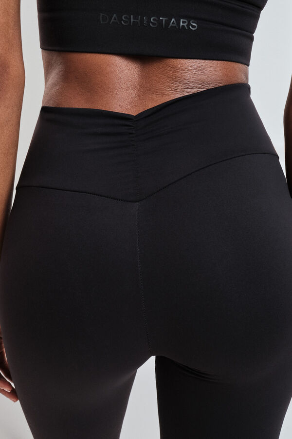 Dash and Stars Leggings SOFT MOVE largo negro negro