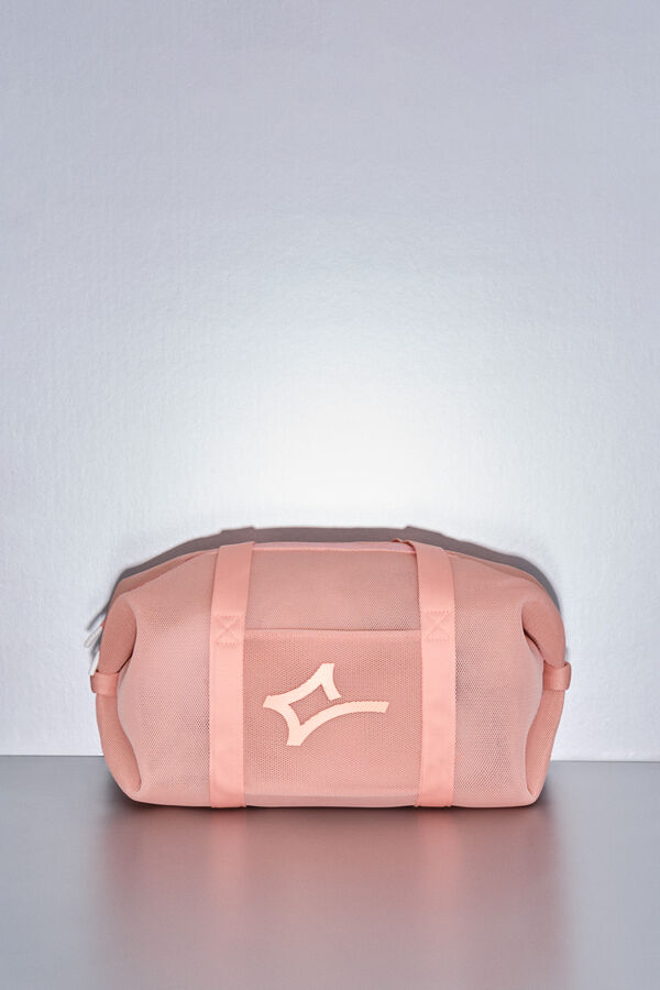 Dash and Stars Orange sports handbag, bag pink