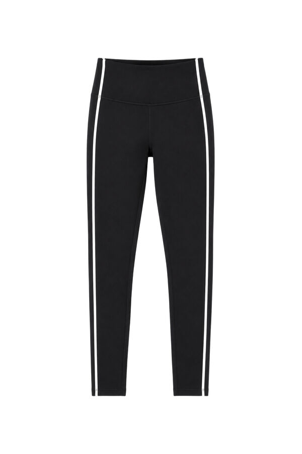 Dash and Stars Black 4D STRETCH long leggings black