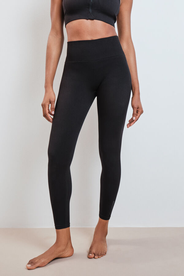 Dash and Stars Black seamless leggings SEAMLESS FIT black