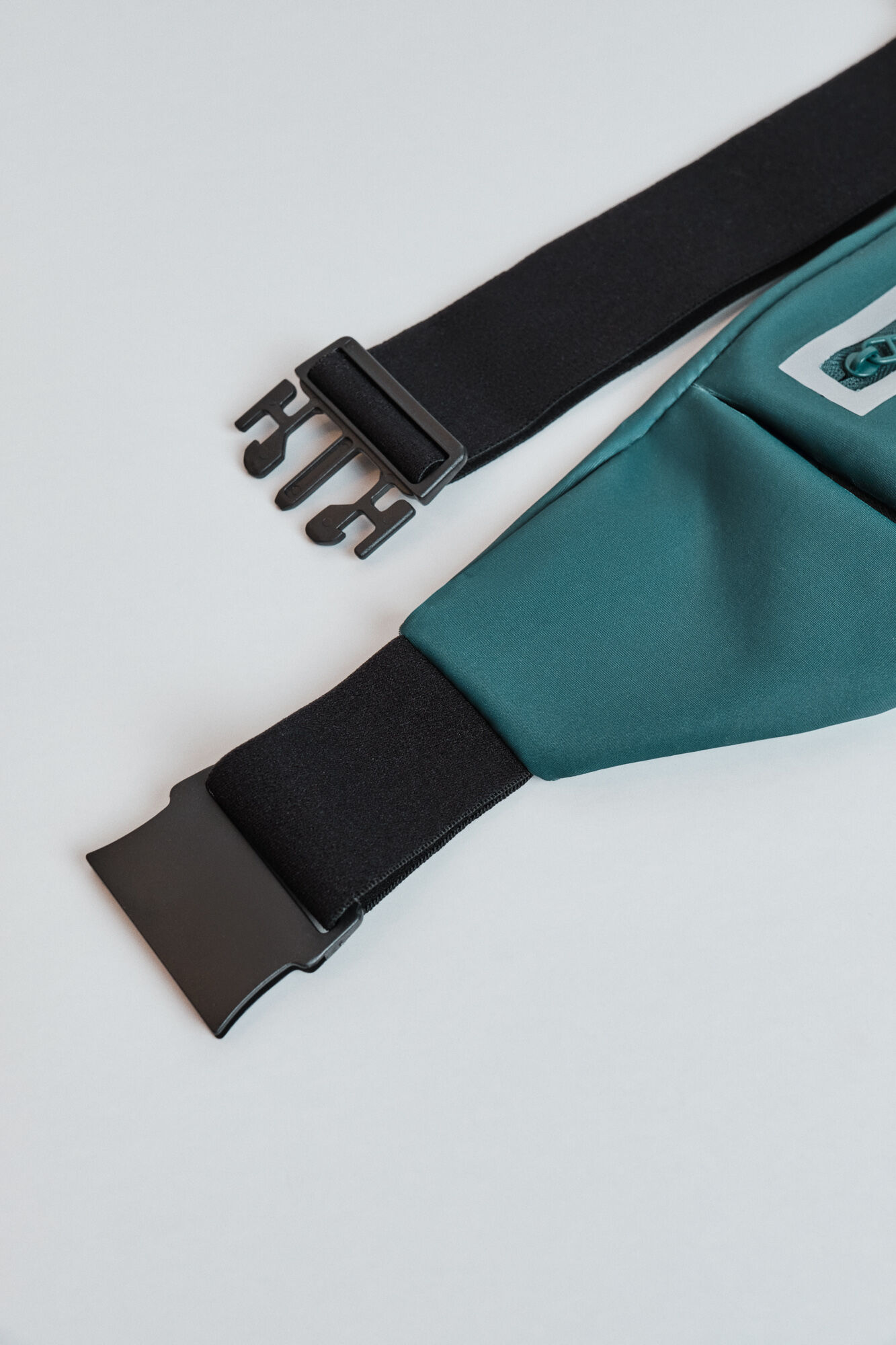 Dash and Stars Green technical bum bag