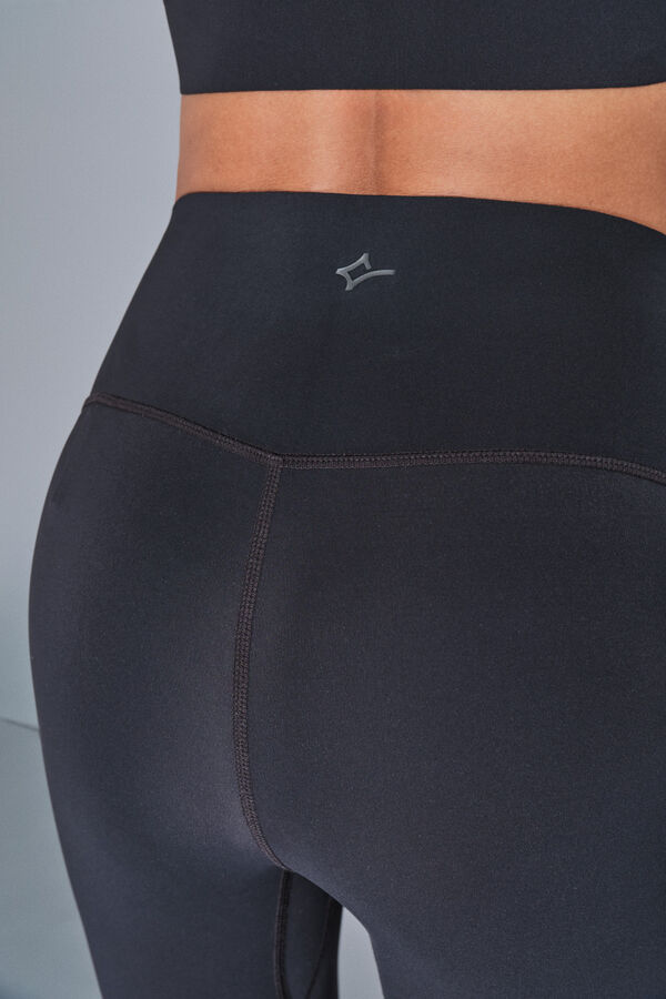 Dash and Stars Capri KOMPRESIVNE tajice crne boje black