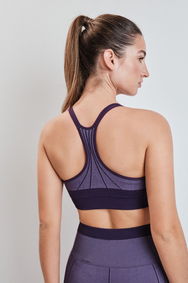 Dash and Stars Sujetador deportivo SEAMLESS COMFORT morado morado/lila