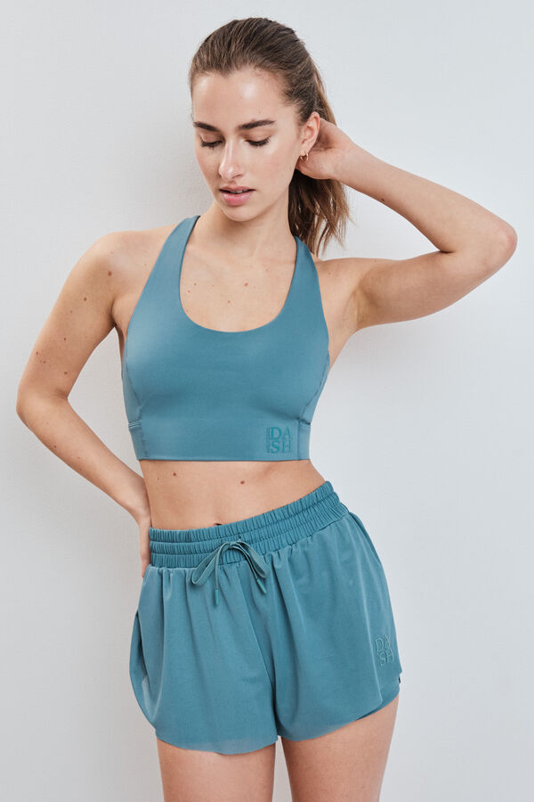 Dash and Stars Short ultra ligero malla verde verde