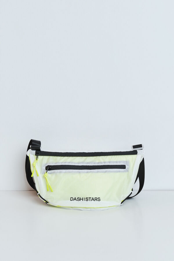 Dash and Stars Bijela torba za no&scaron;enje preko tijela beige