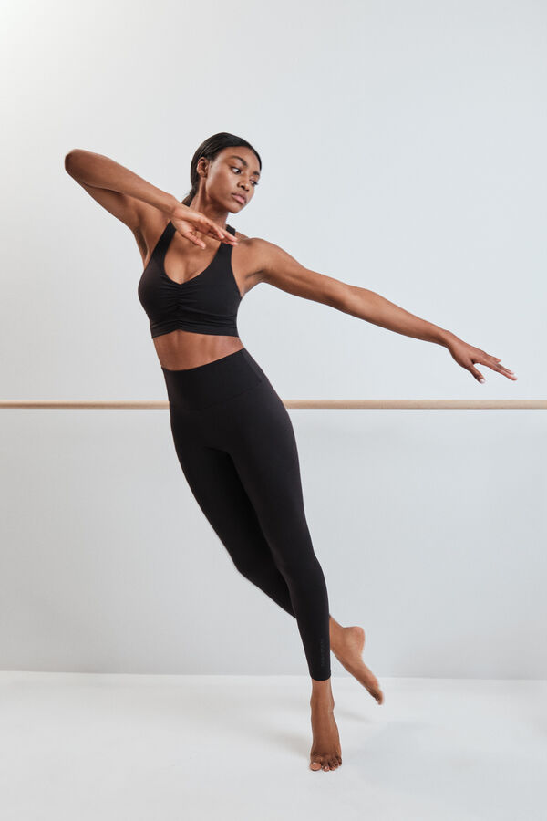 Dash and Stars Sujetador deportivo SOFT MOVE negro negro