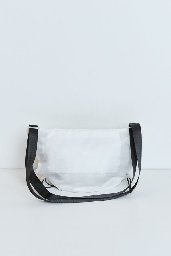 Dash and Stars Bijela torba za no&scaron;enje preko tijela beige