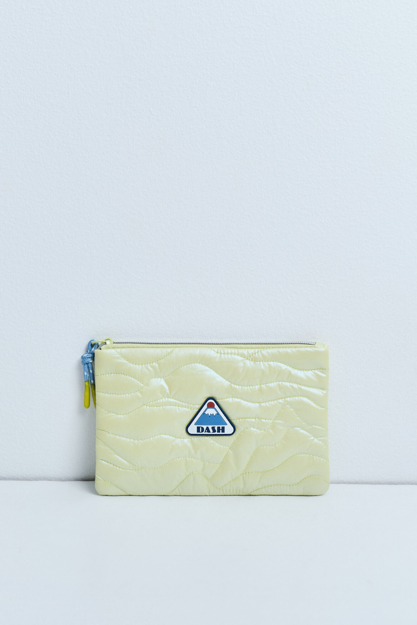 Dash and Stars Yellow metallic small vanity case