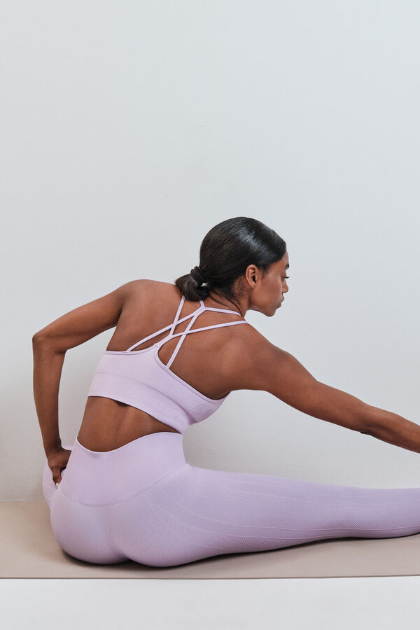 Dash and Stars Lila SEAMLESS COMFORT sportski grudnjak pink