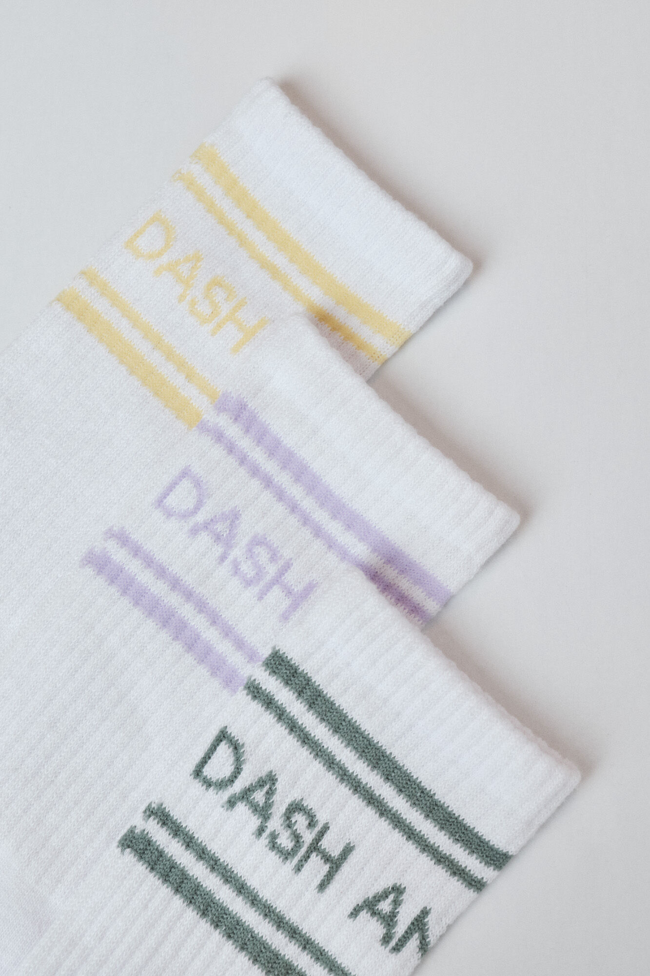 Dash and Stars Pack of 3 cotton long logo socks