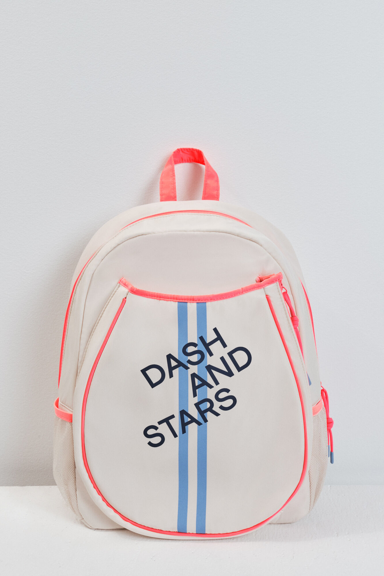 Dash and Stars White padel backpack