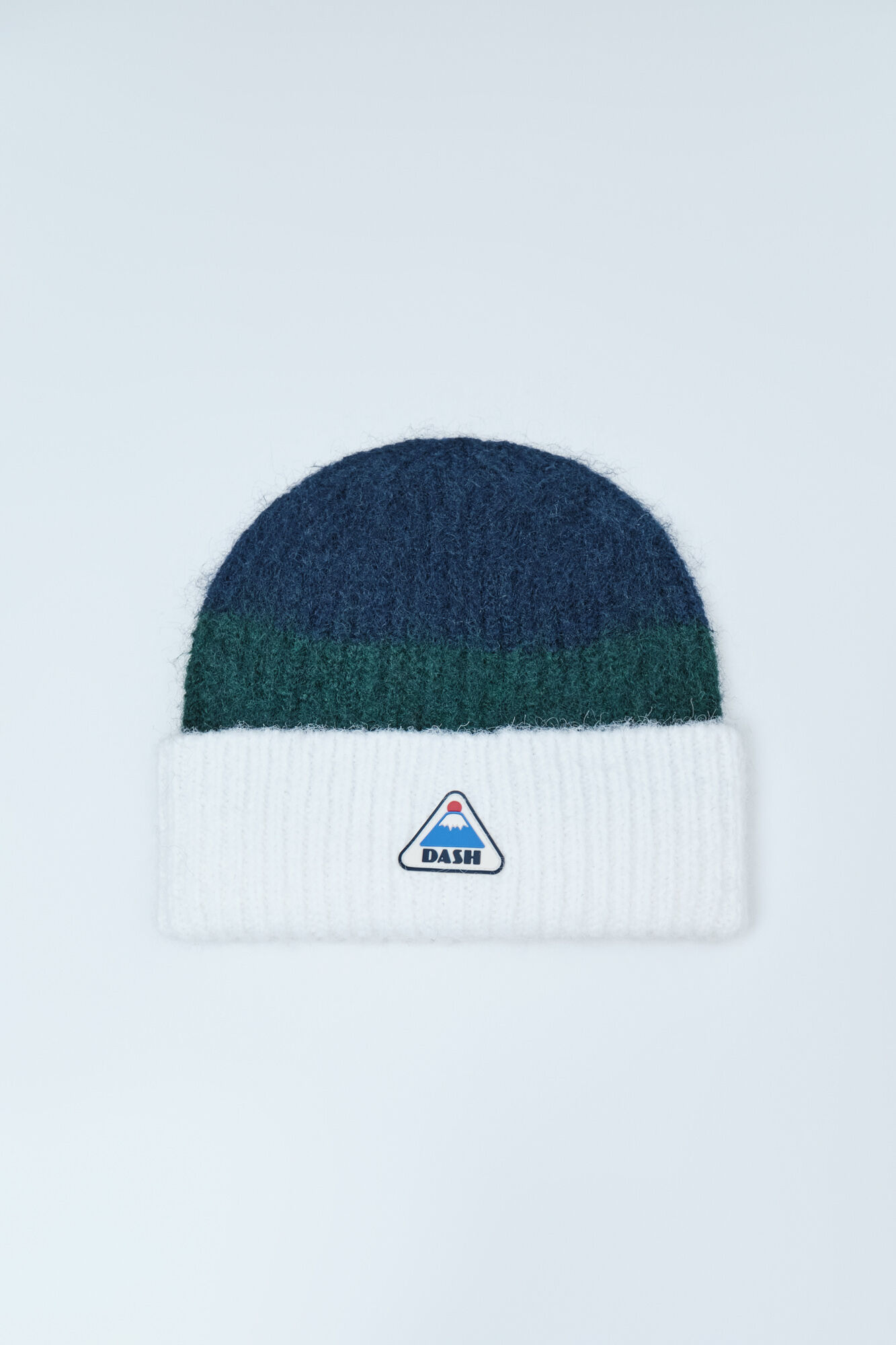 Dash and Stars Colour block knit beanie