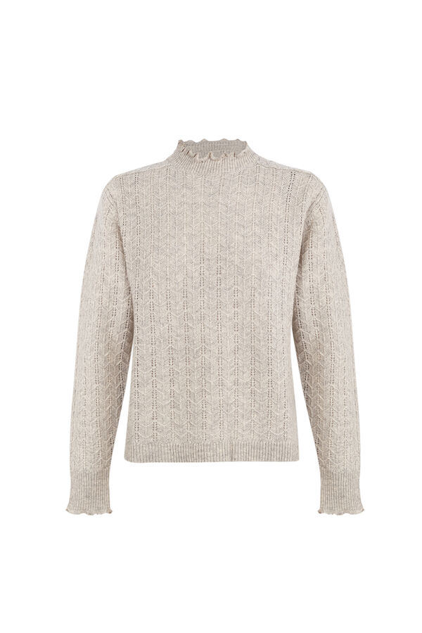 Hoss Intropia Ianthe. Camisola de malha Ecru