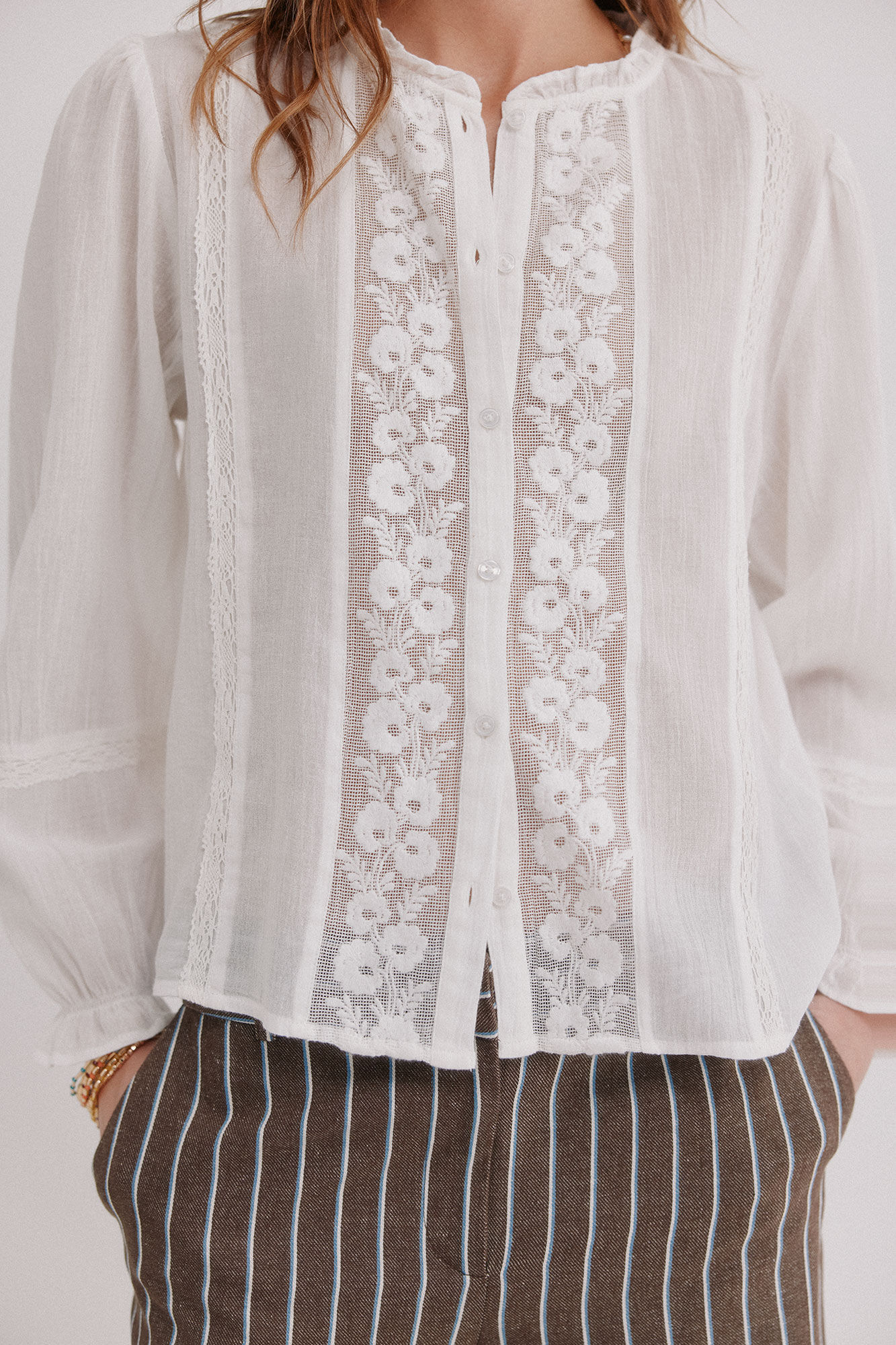 Hoss Intropia Caridad. Blusa rom&acirc;ntica