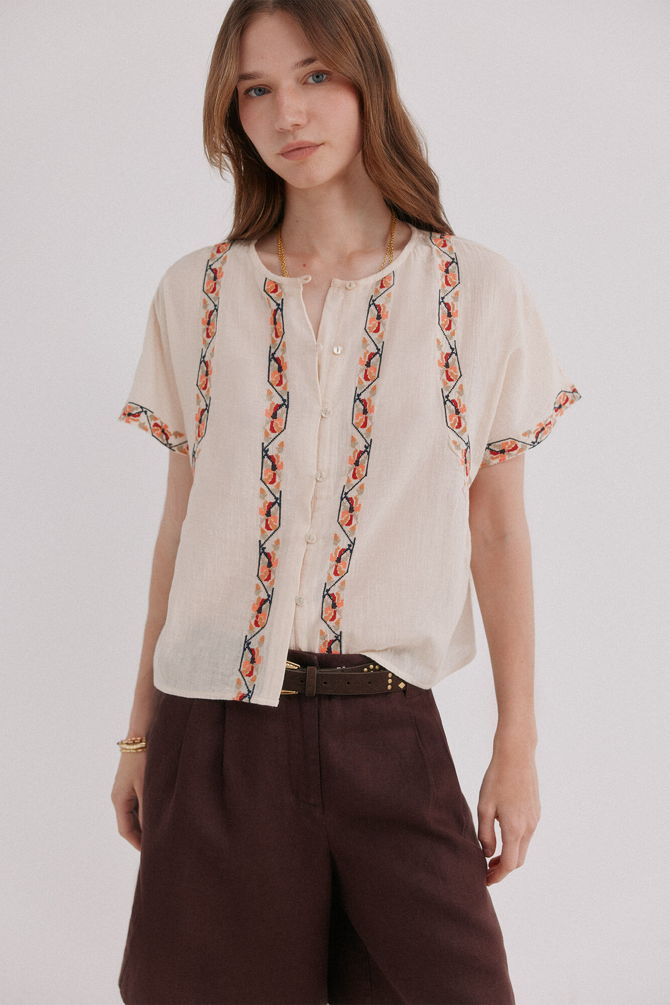Hoss Intropia Cloe. Blusa flu&iacute;da