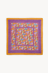 Hoss Intropia Paloma Fular de seda estampado Multicolor