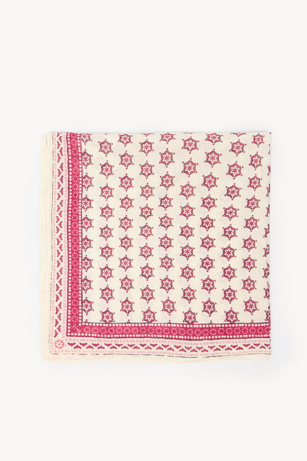 Hoss Intropia Miranda. Cachecol bandana estampado Vermelho