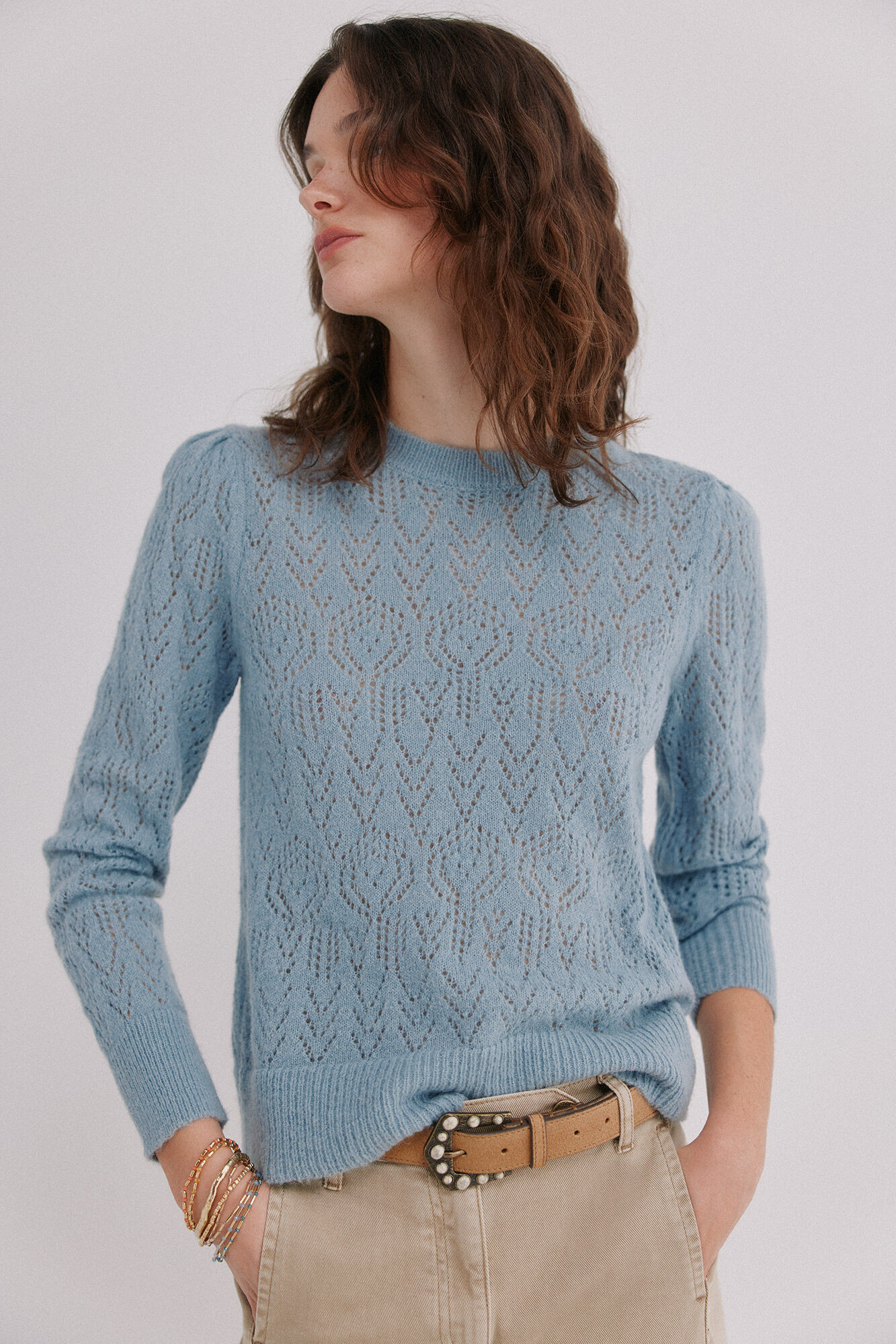 Hoss Intropia Ibbie. Jersey calado