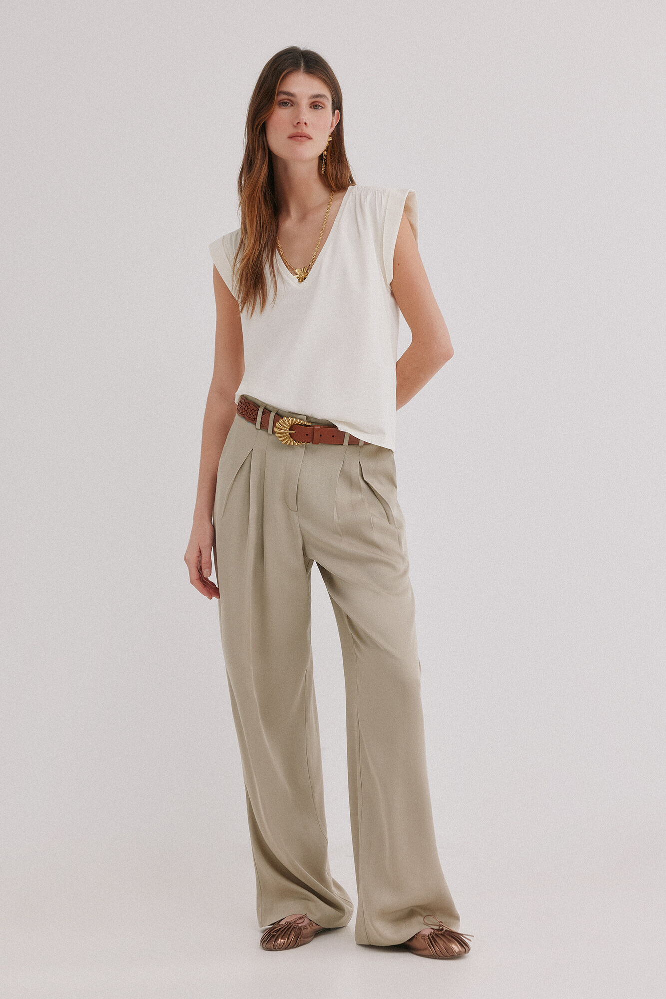 Hoss Intropia Mabel. T-shirt com aba