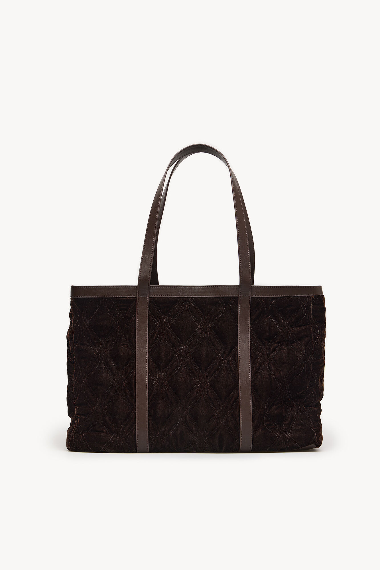 Hoss Intropia Neila. Bolso shopper de terciopelo