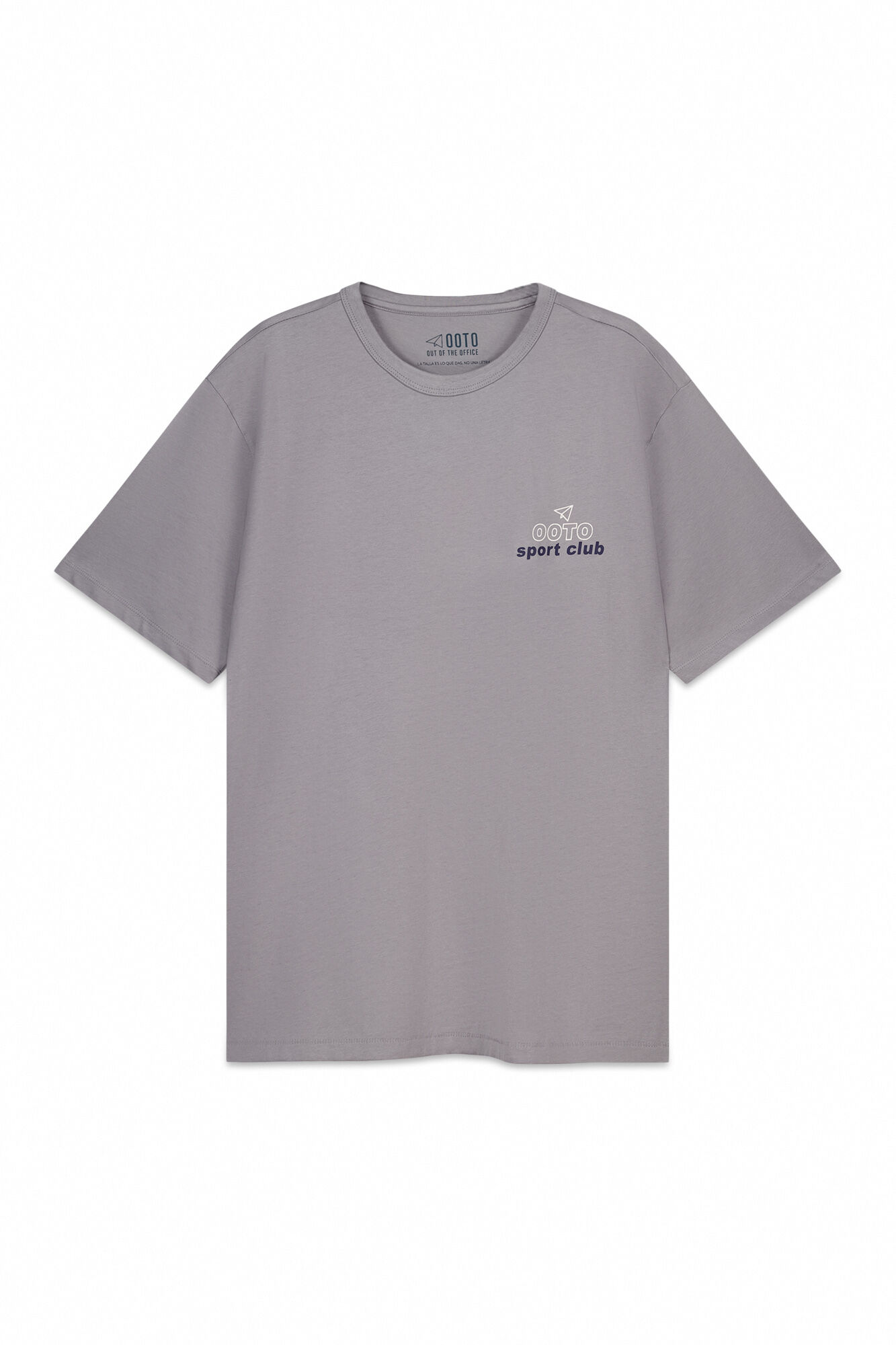 OOTO Camiseta gr&aacute;fica lavada