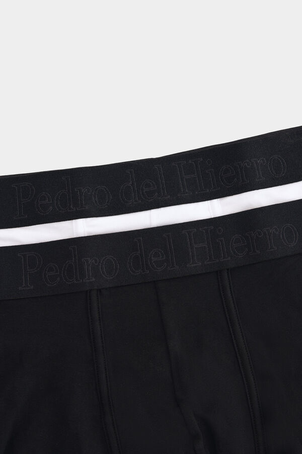Pedro del Hierro Pack 2 boxer punto Negro