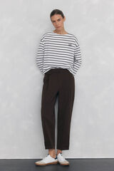 Pedro del Hierro Spanish cotton sailor t-shirt White